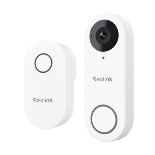 Video-Doorbell-WiFi Reolink Smart 2K+ Wired WiFi Video Doorbell with Chime (White) By Reolink - Buy Now - AU $122 At The Tech Geeks Australia