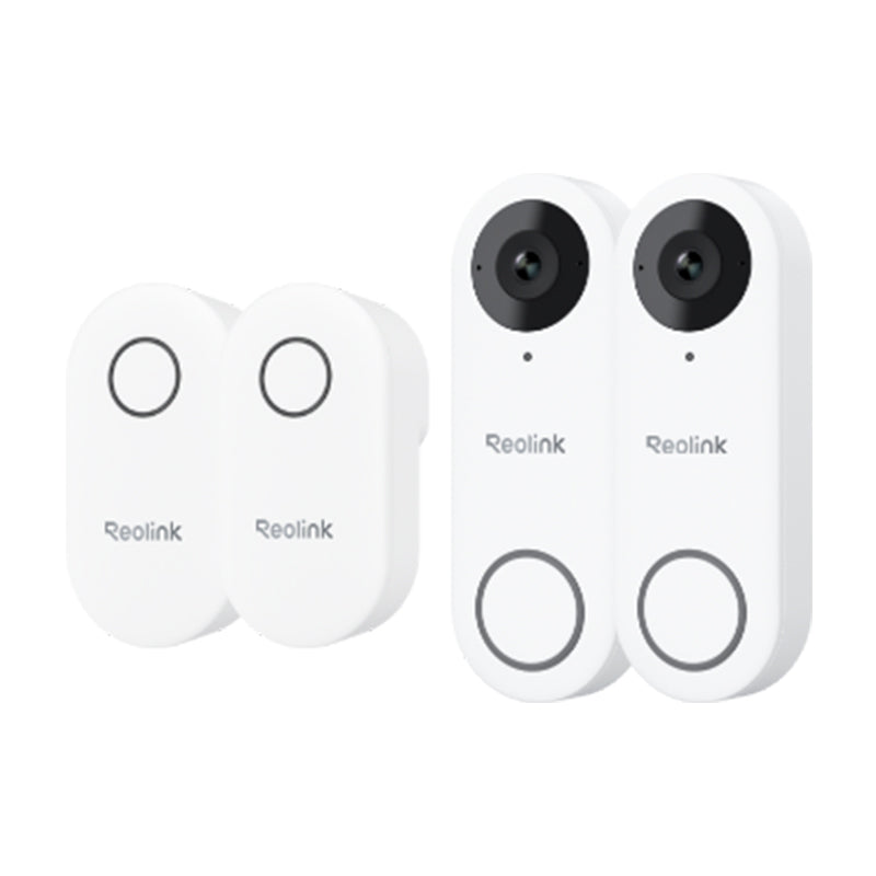 Video-Doorbell-WiFi Reolink Smart 2K+ Wired WiFi Video Doorbell with Chime (White) By Reolink - Buy Now - AU $122 At The Tech Geeks Australia