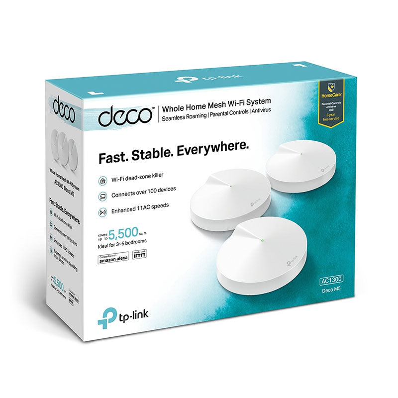 DECO M5 TP-Link AC1300 Whole Home Mesh Wi-Fi System - AU Stock