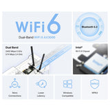 MA80XE TP-Link Mercusys AX3000 Wi-Fi 6 Bluetooth 5.2 PCIe Adapter By TP-LINK - Buy Now - AU $40.72 At The Tech Geeks Australia