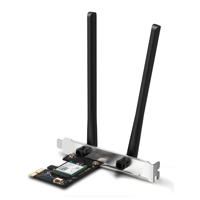 MA80XE TP-Link Mercusys AX3000 Wi-Fi 6 Bluetooth 5.2 PCIe Adapter By TP-LINK - Buy Now - AU $40.72 At The Tech Geeks Australia