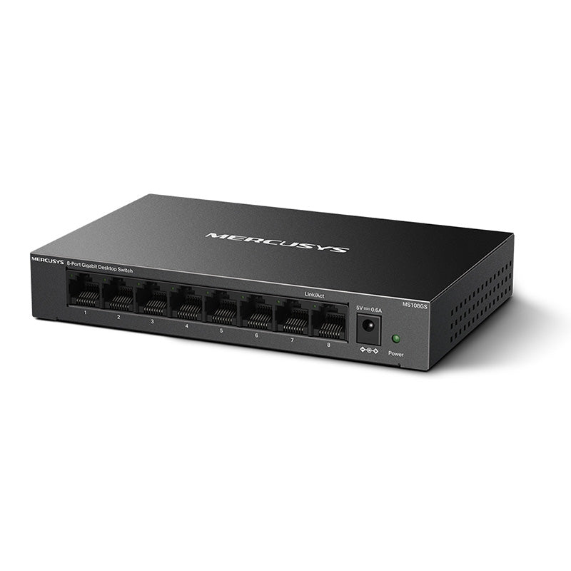 MS108GS Mercusys 8-Port Gigabit Desktop Switch By TP-LINK - Buy Now - AU $26.21 At The Tech Geeks Australia