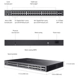 TL-SG3452XMPP TP-Link Omada 48-Port Gigabit and 4-Port 10GE SFP+ By TP-LINK - Buy Now - AU $866.91 At The Tech Geeks Australia