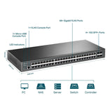 TL-SG3452X TP-Link Omada 48-Port Gigabit and 4-Port 10GE SFP+ By TP-LINK - Buy Now - AU $882.12 At The Tech Geeks Australia