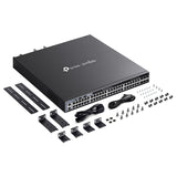 TL-SG6654XHP TP-Link Omada 48-Port Gigabit Stackable L3 Managed PoE+ Switch with 6 10G Slots (48× Gigabit PoE+ Ports) By TP-LINK - Buy Now - AU $3685.50 At The Tech Geeks Australia
