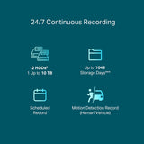 NVR2016H-16P TP-Link VIGI 16 Channel Network Video Recorder with PoE By TP-LINK - Buy Now - AU $395.52 At The Tech Geeks Australia