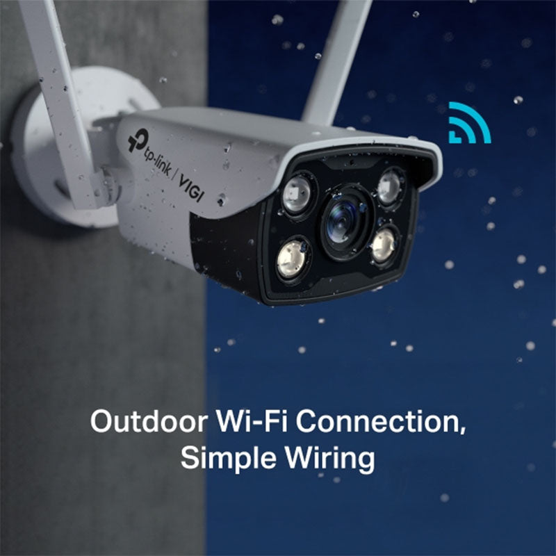 VIGI C340-W TP-Link VIGI 4MP Outdoor Full-Colour Wi-Fi Bullet Network Camera By TP-LINK - Buy Now - AU $86.35 At The Tech Geeks Australia