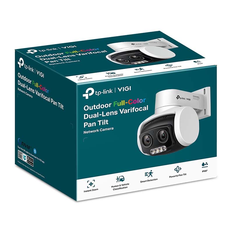 VIGI C540V TP-Link VIGI 4MP Outdoor Full-Colour Dual-Lens Varifocal Pan Tilt Network Camera By TP-LINK - Buy Now - AU $112.55 At The Tech Geeks Australia