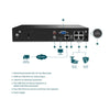 VIGI NVR1004H-4P TP-Link VIGI 4 Channel PoE+ Network Video Recorder