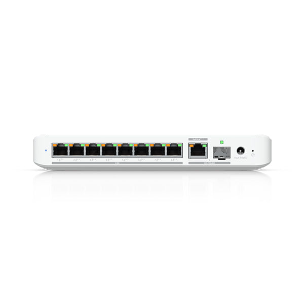 USW-Flex-2.5G-8-PoE Ubiquiti UniFi Switch Flex 8 Port, 2.5GbE PoE Switch (no PSU) By Ubiquiti - Buy Now - AU $440 At The Tech Geeks Australia