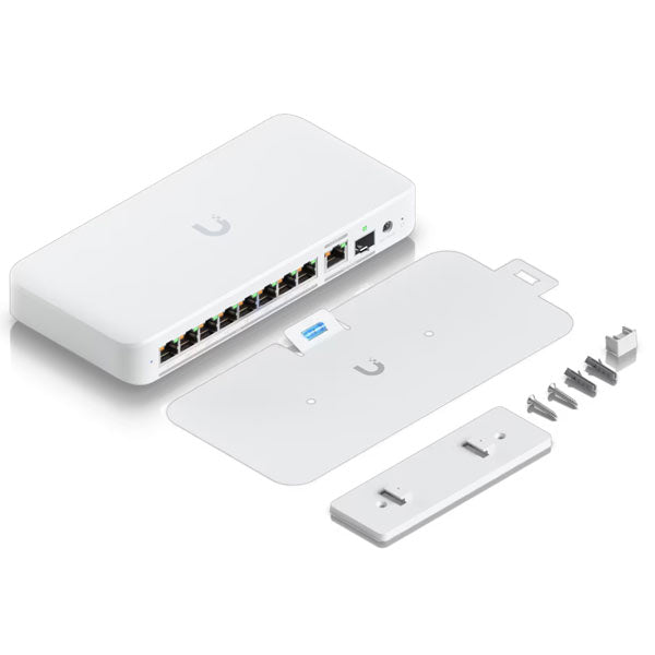 USW-Flex-2.5G-8-PoE Ubiquiti UniFi Switch Flex 8 Port, 2.5GbE PoE Switch (no PSU) By Ubiquiti - Buy Now - AU $440 At The Tech Geeks Australia