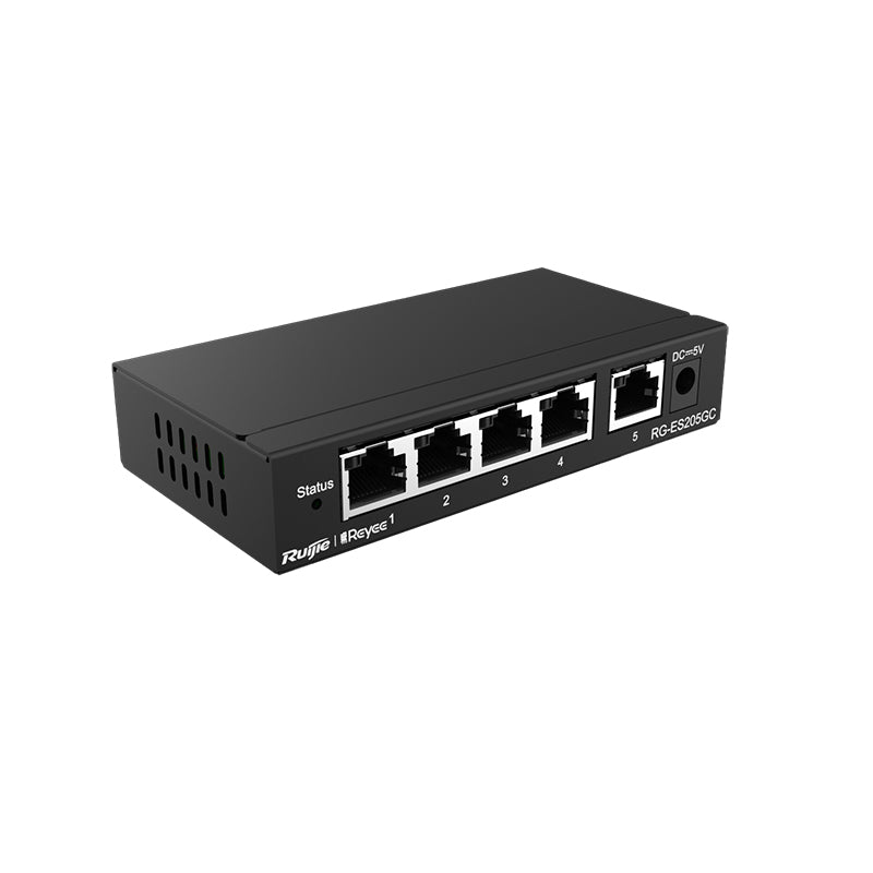 RG-ES205GC Ruijie Reyee 5 Port Switch By Ruijie - Buy Now - AU $54 At The Tech Geeks Australia