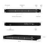 ES-48-500W Ubiquiti UISP EdgeSwitch 48 PoE (500W) By Ubiquiti - Buy Now - AU $1248.75 At The Tech Geeks Australia