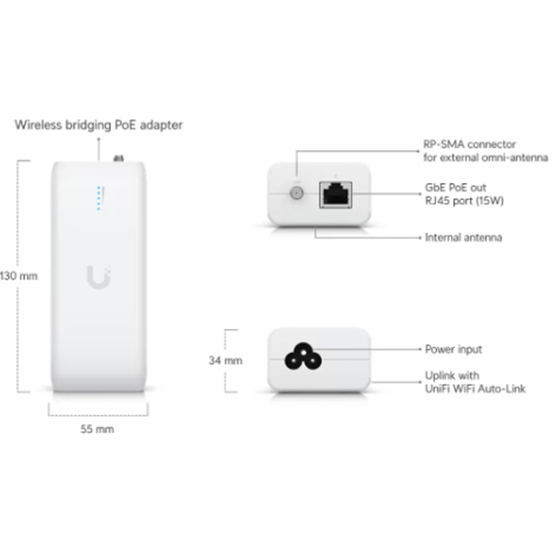 UDB Ubiquiti UniFi Device Bridge By Ubiquiti - Buy Now - AU $225 At The Tech Geeks Australia