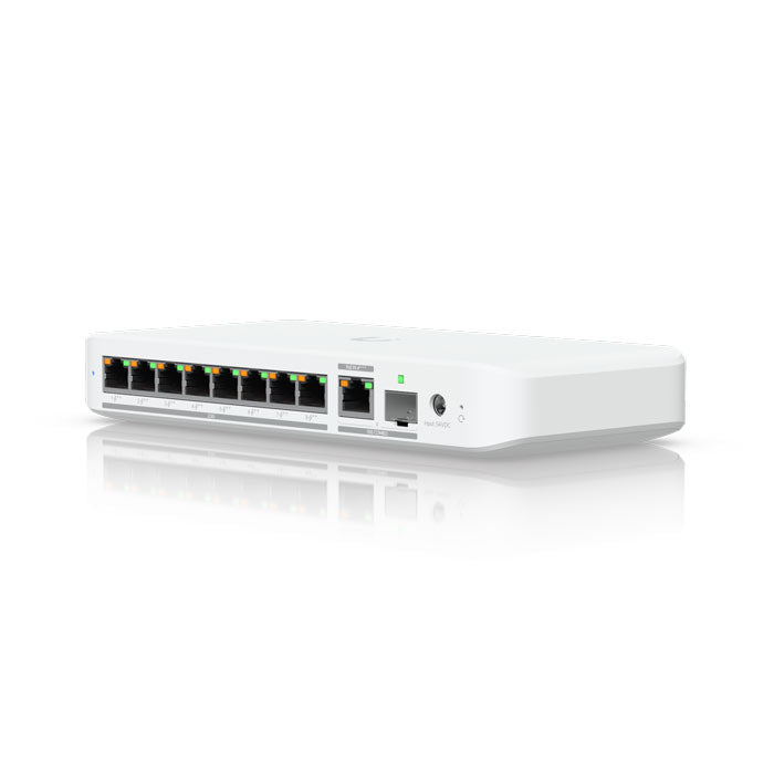 USW-Flex-2.5G-8-PoE Ubiquiti UniFi Switch Flex 8 Port, 2.5GbE PoE Switch (no PSU) By Ubiquiti - Buy Now - AU $460 At The Tech Geeks Australia