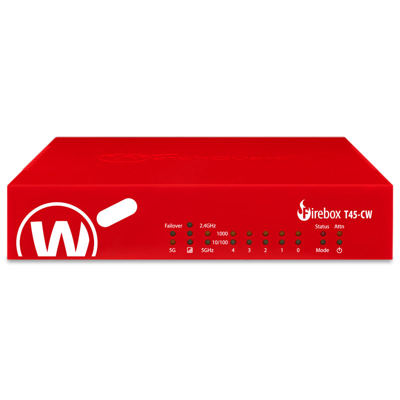 WatchGuard Firebox T45-CW - Wireless 6 + 5G Firewall By WatchGuard - Buy Now - AU $2351.25 At The Tech Geeks Australia