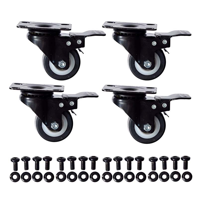 Castor Wheel - Set of 4 | Suitable for Wall Mount Server Racks By 4Cabling - Buy Now - AU $45.86 At The Tech Geeks Australia