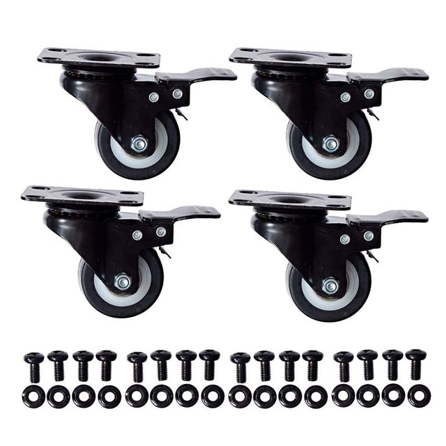 Castor Wheel - Set of 4 | Suitable for Wall Mount Server Racks By 4Cabling - Buy Now - AU $45.86 At The Tech Geeks Australia