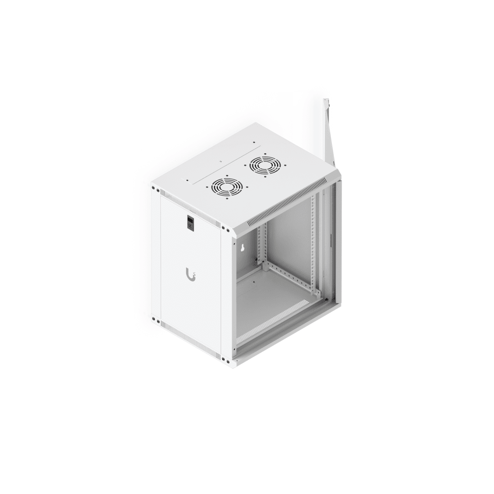UACC‑Rack‑12U‑Wall‑450‑G – Ubiquiti 12U Wall‑Mount Rack Cabinet (Glass Door) By Ubiquiti - Buy Now - AU $395.28 At The Tech Geeks Australia