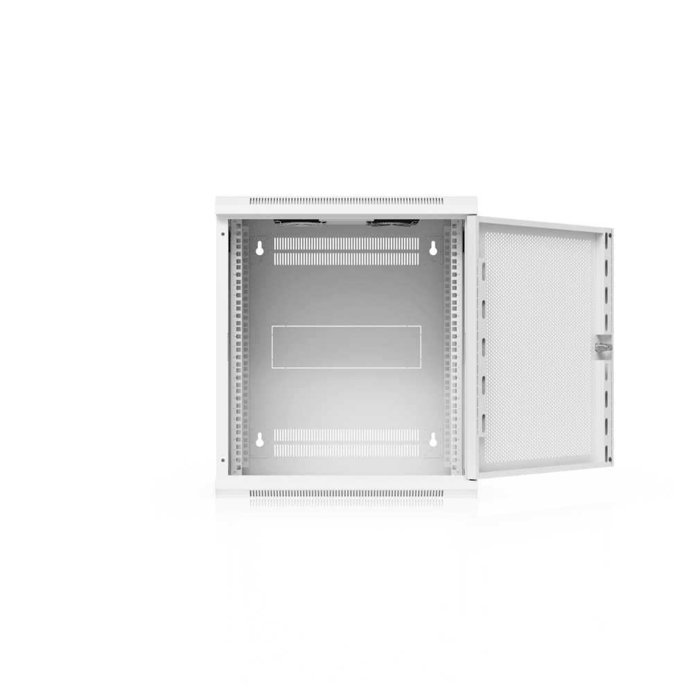UACC‑Rack‑12U‑Wall‑450‑P – Ubiquiti 12U Wall‑Mount Rack Cabinet (Perforated Door) By Ubiquiti - Buy Now - AU $395.28 At The Tech Geeks Australia