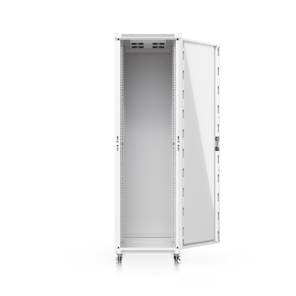 UACC‑Rack‑42U‑1000‑G – Ubiquiti 42U Floor‑Standing Rack Cabinet with Glass Door By Ubiquiti - Buy Now - AU $3208.60 At The Tech Geeks Australia