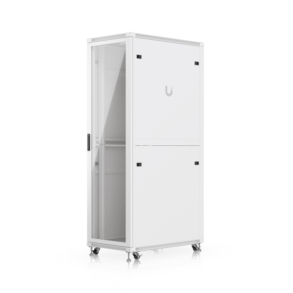 UACC‑Rack‑42U‑1000‑G – Ubiquiti 42U Floor‑Standing Rack Cabinet with Glass Door By Ubiquiti - Buy Now - AU $3208.60 At The Tech Geeks Australia