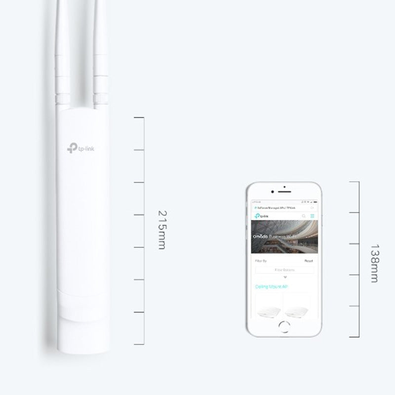 EAP110-OUTDOOR TP-Link Wireless-N Outdoor Access Point By TP-LINK - Buy Now - AU $58.85 At The Tech Geeks Australia