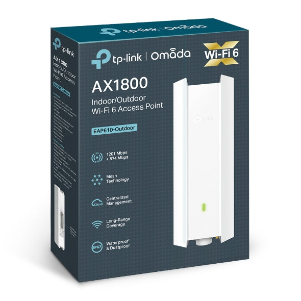 EAP610-Outdoor TP-Link AX1800 Indoor/Outdoor WiFi 6 Access Point By TP-LINK - Buy Now - AU $183.11 At The Tech Geeks Australia