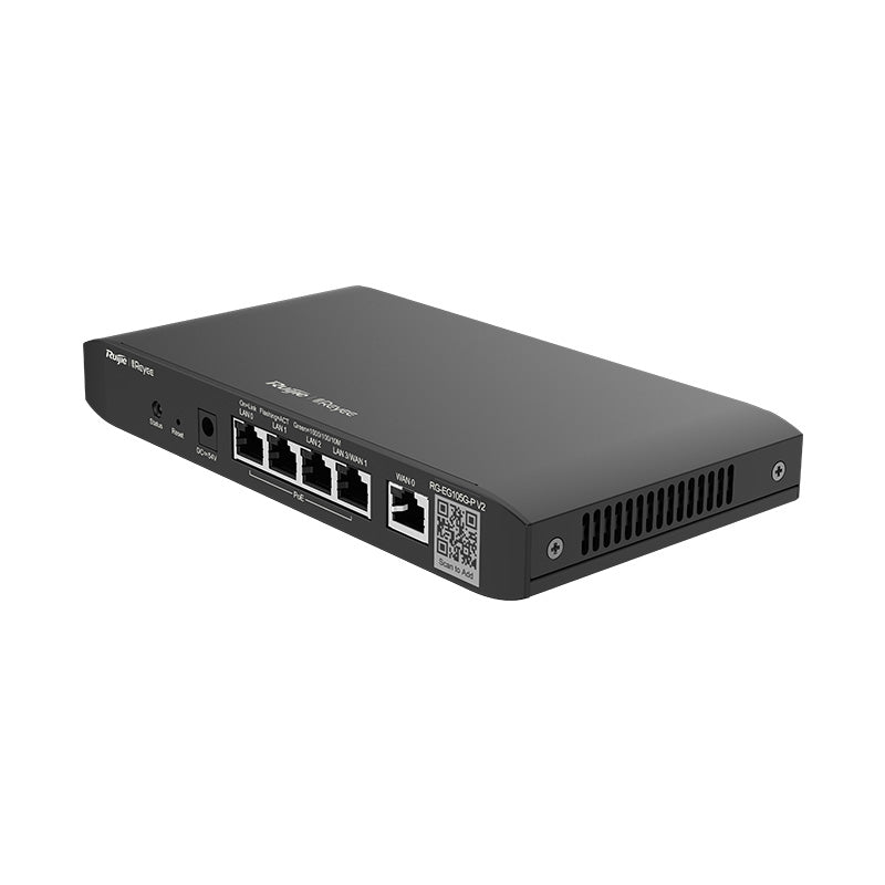 RG-EG105G-P Ruijie Reyee Cloud Managed PoE Router By Ruijie - Buy Now - AU $181 At The Tech Geeks Australia