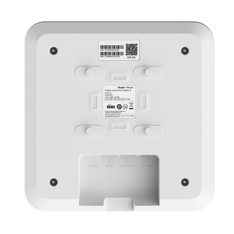 RG-RAP2260-G Ruijie Reyee WiFi6 Ceiling Access Point (No PoE Injector) By Ruijie - Buy Now - AU $209 At The Tech Geeks Australia