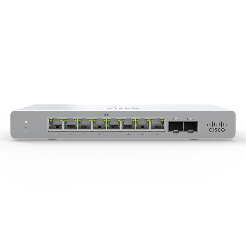 Meraki MS1208LP 1G L2 Cloud Managed 8x GigE 67W PoE Switch — The Tech