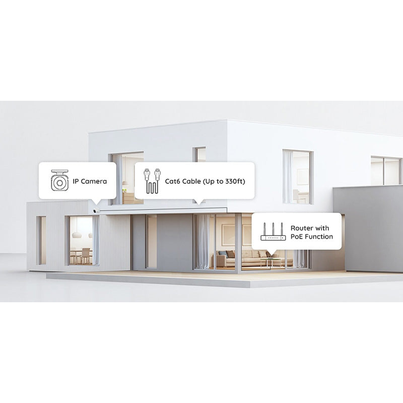 RLC-810A Reolink 4K 8MP PoE IP Camera with Person/Vehicle Detection By Reolink - Buy Now - AU $105 At The Tech Geeks Australia