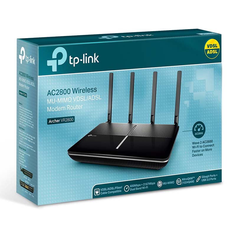 TP-Link ARCHER VR2800 Modem Router - Thumbnail 5