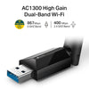 ARCHER T3U PLUS TP-Link AC1300 High Gain Wireless Dual Band USB Adapter By TP-LINK - Buy Now - AU $43.01 At The Tech Geeks Australia