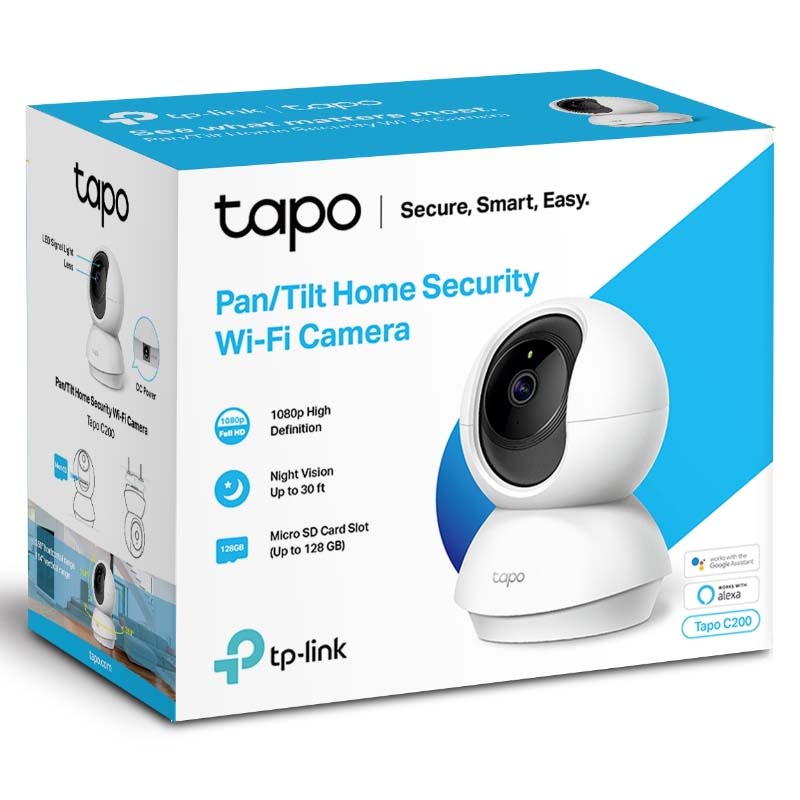 TAPO C200 TP-Link Pan/Tilt Home Security Wi-Fi Camera By TP-LINK - Buy Now - AU $57.34 At The Tech Geeks Australia