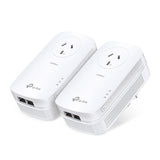 TL-PA9020PKIT TP-Link AV2000 2-Port Gigabit Passthrough Powerline Starter Kit By TP-LINK - Buy Now - AU $198.95 At The Tech Geeks Australia