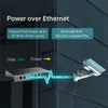 TL-SF1006P TP-Link 6-Port 10/100Mbps Desktop Switch with 4-Port PoE+