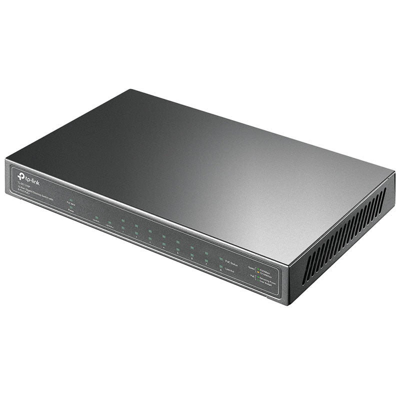 TL-SG1210P TP-Link 10-Port Gigabit Desktop Switch with 8-Port PoE+ By TP-LINK - Buy Now - AU $113.89 At The Tech Geeks Australia