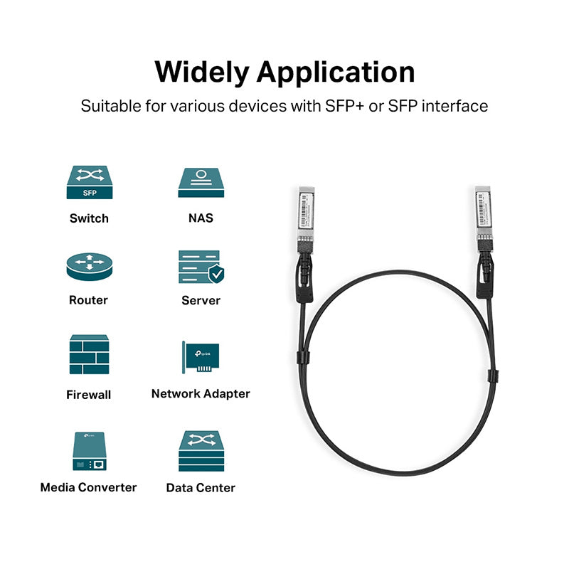 TL-SM5220-1M TP-Link 1 Meter 10G SFP+ Direct Attach Cable By TP-LINK - Buy Now - AU $42.74 At The Tech Geeks Australia