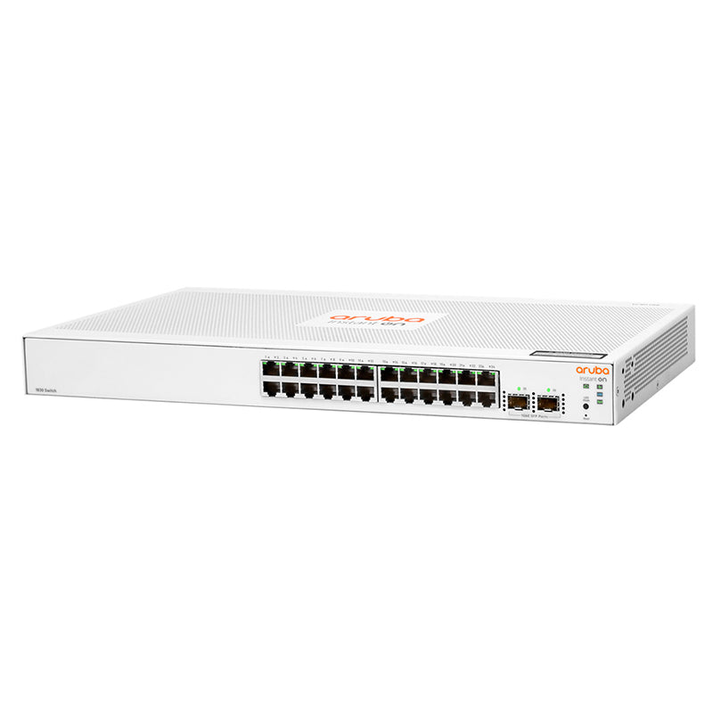 JL812A Aruba Instant On 1830 Series 24-Port Smart Managed Rackmount Switch By HP ENTERPRISE - Buy Now - AU $298.59 At The Tech Geeks Australia