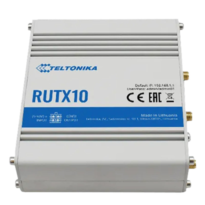 RUTX10 Teltonika Dual-Band Enterprise Router By Teltonika - Buy Now - AU $281.57 At The Tech Geeks Australia