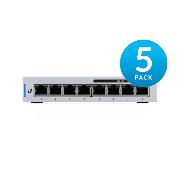 US-8-60W Ubiquiti UniFi Switch 8 PoE (60W) By Ubiquiti - Buy Now - AU $190.96 At The Tech Geeks Australia